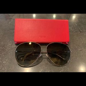 Fendi 0286/S Aviator Sunglasses